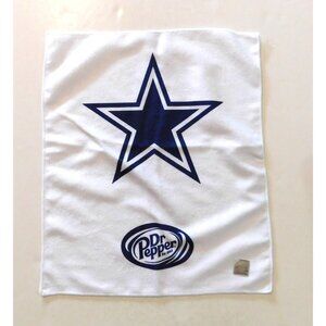 Dallas Cowboys Dr Pepper Game Day Rally Towel 17.5"x14.5" Blue White NFL